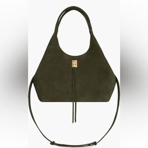 REBECCA MINKOFF DARREN SUEDE CARRYSOME BAG